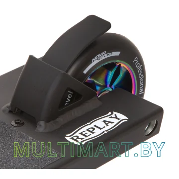 Самокат Novatrack Replay Pro PL 110A.REPLAY.NBK21 (черный, 2021) картинка 4